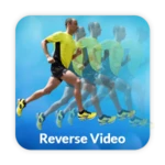 reverse video android application logo